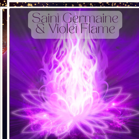 Saint Germaine & Violet Flame of Transmutation